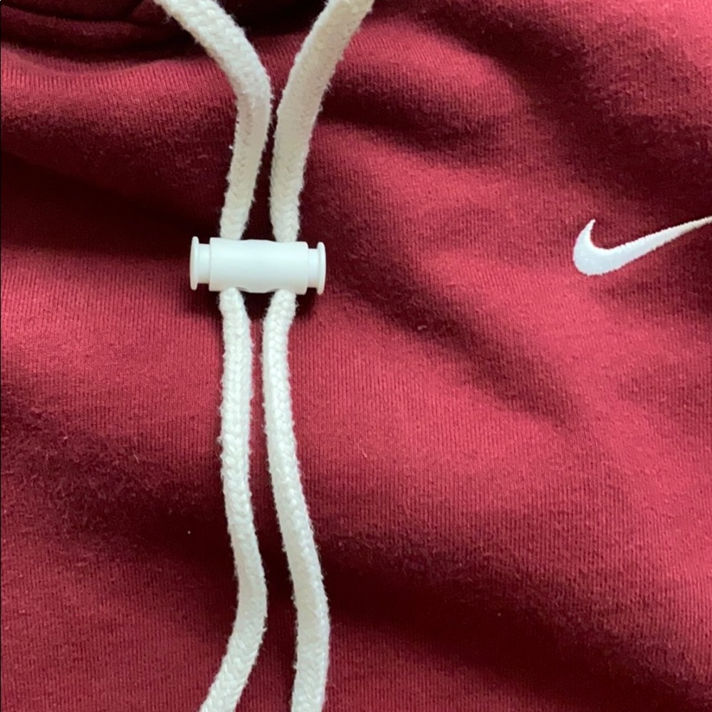 SOLD— Nike Lab Maroon heavy weight hoodie - Picture 3 of 4
